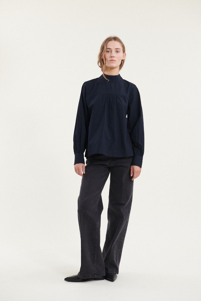 Basic Apparel Milly Blouse Bluser 001 Black